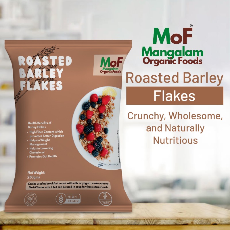 Roasted Barley Flakes