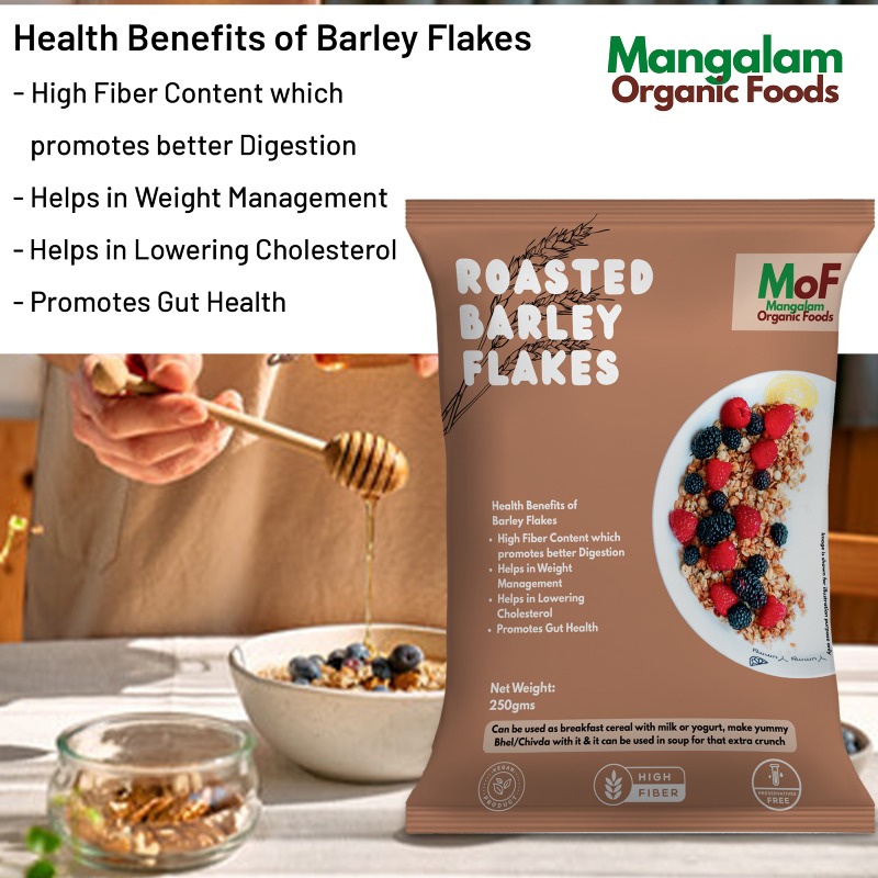 Roasted Barley Flakes