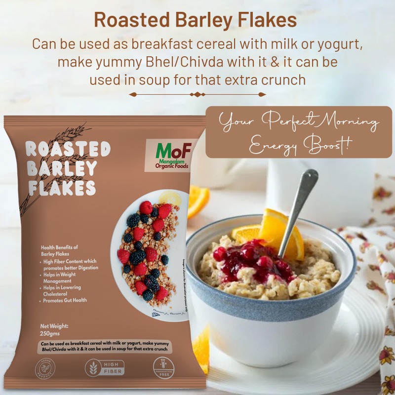 Roasted Barley Flakes