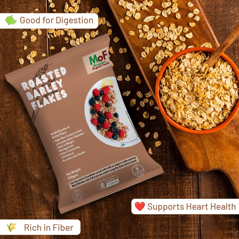 Roasted Barley Flakes