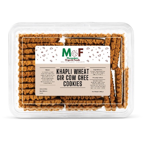 Khapli Wheat Gir Cow Ghee Cookies