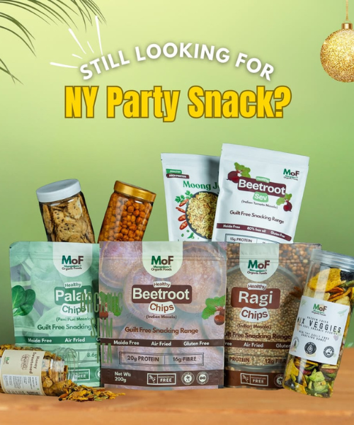 Healthy, crunchy snacks made with natural ingredients, offering guilt-free munching and wholesome everyday nutrition.